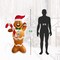 4E’s Novelty 5FT Gingerbread Man Inflatable – Lighted Christmas Blow-Up Yard Decoration